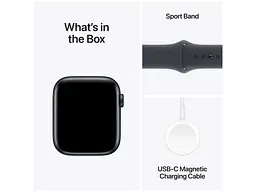 Смарт-годинник Apple Watch SE 2 GPS 44mm Midnight Aluminium Case w. Midnight Sport Band - S/M (MXEJ3) - мініатюра 6