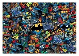 Пазл Clementoni Impossible: Бетмен, DC Comics (Impossible Batman DC Comics Puzzle - 1000 pcs.), колаж, 1000 ел. (39906) - мініатюра 2