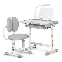 Комплект меблів Evo-Kids: стіл+стілець+полиця+лампа (BD-20 G)