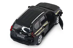 Іграшкова машинка позашляховик Land Cruiser Prado TechnoDrive KM6189D чорний - мініатюра 4