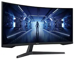 Монітор 34" Samsung Odyssey G5 C34G55TW Curved UWQHD VA 165Hz (LC34G55TWWIXUA) - мініатюра 2