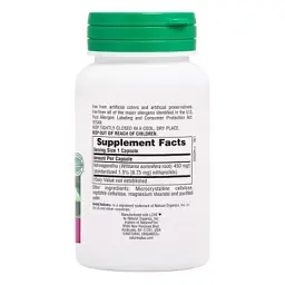 Трави Natures Plus Ашваганда, 450 мг, Ashwagandha, Herbal Actives, 60 Вегетаріанських Капс (NAP-07108) - мініатюра 2