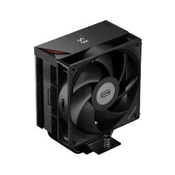 Кулер для процесора PcCooler RT400 Digital, Black, алюміній/мідь, 1x120 мм, для Intel 1851/1700/1200/115x, AMD AM5/AM4, цифровий LED екран, висота 152 мм, до 235 Вт (RT400-BKNWYL-GL)