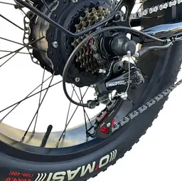 Складаний електровелосипед VOLTO Flex 20" 1000W 26Ah Black - мініатюра 8