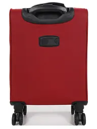 Валіза міні XS тканинний Snowball 22204 46×33×18см 28+7см Червоний - мініатюра 4