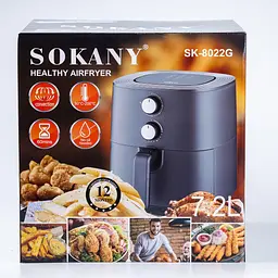 Мультипіч-аерофритюрниця Sokany SK-8022G 7,2 л - мініатюра 8