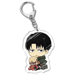 Брелок акриловий Атака титанів Леві Аккерман Attack on Titan Levi Ackerman 5 см