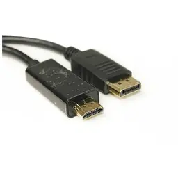 Кабель мультимедійний Display Port to HDMI 1.8m PowerPlant (KD00AS1278)