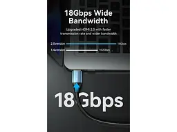 Кабель Vention HDMI to HDMI V2.0 8m Black (ALHSK) - мініатюра 9