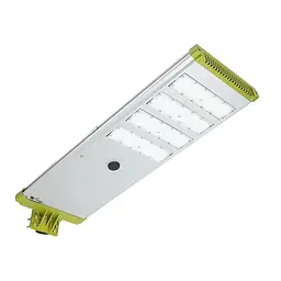 SOLAR LED-ліхтар Anern AN-SLA-60W, 60W, 18V 80W, 120LED, 576WH LiFePO4, 210lm/w, 120°, заряд 8 год, розряд 4 години, IP66. Aluminium+PMMA, 1125*370*175mm