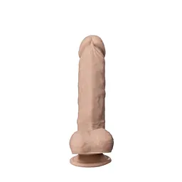 Фалоімітатор Silexd Real Skin Model 1 Size 9" 22.9 см тілесний - мініатюра 4