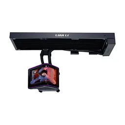 Система рідинного охолодження Lian Li Hydroshift II OLED Curved 360Fanless, Black (G89.GHS2OLDC36NB.00) - мініатюра 3
