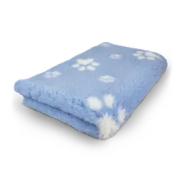 Килимок для собак Vetbed Small Paws Light Blue 160х100 см - мініатюра 2