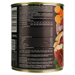 Вологий корм для дорослих собак всіх порід Savory Dog Gourmand з качкою 800 г - мініатюра 4
