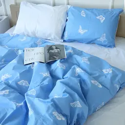 Комплект постільної білизни MirSon 17-4752 Butterflies 2x143x210 см