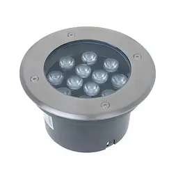 Світильник Brille грунтовий врізний LED 12W IP67 CW (LG-24)