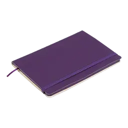 Блокнот діловий Buromax Logo2U Touch Me А5 96 арк. в лінійку обкладинка штучна шкіра фіолетовий (BM.295202-07) - мініатюра 2