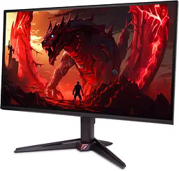 Монiтор Acer 23.8" Nitro VG240YP6bip (UM.QV0EE.609) IPS Black 144Hz - мініатюра 4