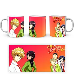 Кухоль GeekLand Kaichou wa Maid-sama Президент студ поради - покоївка! KWM 02.06 330 мл білий - мініатюра 4