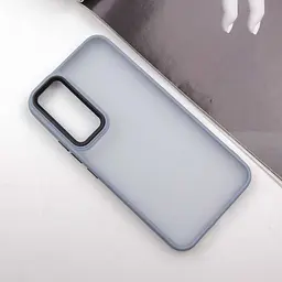 Чохол TPU+PC Lyon Frosted для Samsung Galaxy A35 Sierra Blue - мініатюра 2