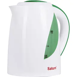 Електрочайник Saturn ST-EK8437U White/Lt.Green - мініатюра 2