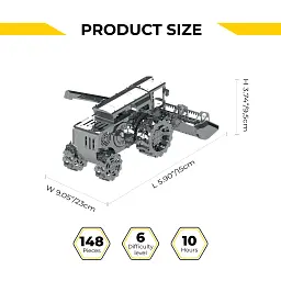 Колекційна модель Metal Time Voracious Harvester MT026 - мініатюра 9