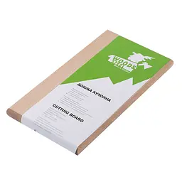 Дошка кухонна обробна дерев'яна з бука 14х25 см, Wood&Steel 83465 - мініатюра 3