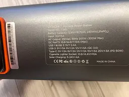 Зарядна станція CTECHi T240 200W 240Wh LiFePO4 Refurbished - мініатюра 8
