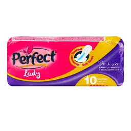 Прокладки з крильцями Perfect Lady Pad Classic Normal 10 шт. - мініатюра 4