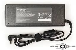 Блок живлення для ноутбуків PowerPlant ASUS 220V, 19V 120W 6.32A (5.5 x 2.5) (AS120F5525)