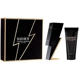 Набір Carolina Herrera Bad Boy 100 мл туалетна вода 100 мл гель для душу