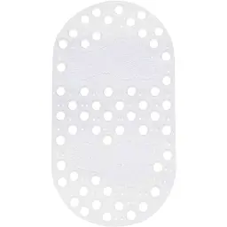 Килимок для ванної масажний Eco Fabric Ніжки 68х37 см білий (6837-010)
