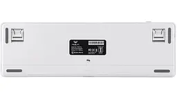 Клавіатура Aula F108 Pro Wireless Gasket Keyboard Reaper Switch 2.4G/BT EN/UA White (6978080501318) - мініатюра 6