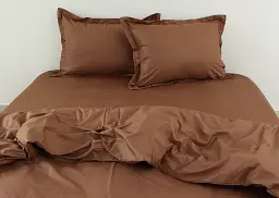 Комплект постільної білизни TAG Tekstil Chocolate Полуторний - мініатюра 2
