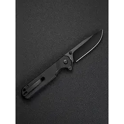 Ніж складаний Sencut Aetheris S24095-3 чорний Micarta, чорне лезо - мініатюра 10