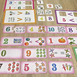 Настільна гра ARTOS GAMES Цифри Різнокольоровий (SR-113-N-113) - мініатюра 6