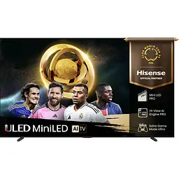 Телевізор Hisense 100U7Q Pro 100` Mini-LED UltraHD 4K (20016138) EU [150558] - мініатюра 1