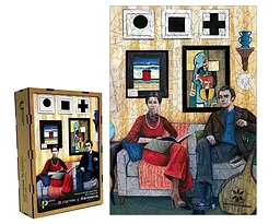 Пазл дерев`яний UkrainianPuzzles В гостях у Малевича - мініатюра 2