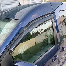 Дефлектори вікон ветровики Volkswagen Caddy 2004-2020 перед скотч SunPlex (SP-S-10) - мініатюра 3