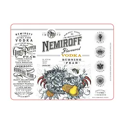 Настоянка Nemiroff Burning Pear 40% 0.5 л - мініатюра 5