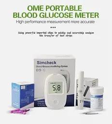 Глюкометр Glucose Meter GLM-76 ∙ Компактний глюкометр GLM-76 для вимірювання рівня цукру в крові - мініатюра 2