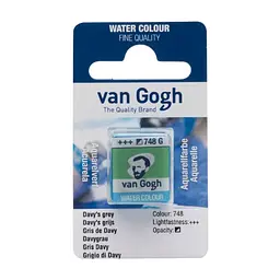 Фарба акварельна Van Gogh (748) Сірий Деві кювета Royal Talens (8712079419561)