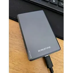Зовнішній акумулятор Borofone BJ50 5000mAh 20W магнітний з функцією бездротової зарядки сірий 6941991110313 - мініатюра 10