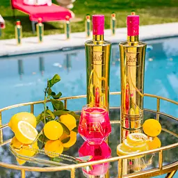 Горілка Au Vodka Pink Lemonade 35.2% 0.7 л - мініатюра 6