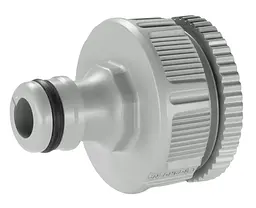 Штуцер різьбовий пластиковий Gardena 1" з перехідником 3/4" (18205-00.701.00)
