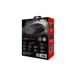 Мишка Xtrike ME GW-611 Wireless RGB Black (GW-611) - мініатюра 6