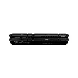 Модуль пам'яті для комп'ютера DDR5 32GB (2x16GB) 6000 MHz Fury Beast Black Kingston Fury (ex.HyperX) (KF560C36BBE2K2-32) - мініатюра 3