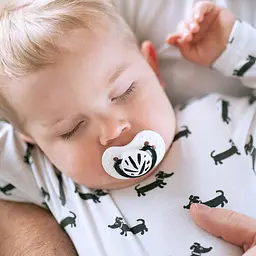 Пустушка силіконова симетрична Lovi Salt&Pepper, 6-18 міс., 2 шт., сірий (22/879) - мініатюра 5