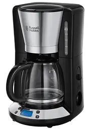 Кавоварка крапельна Victoty 1.25л мелена чорно-сріблястий Russell Hobbs kuh0015226