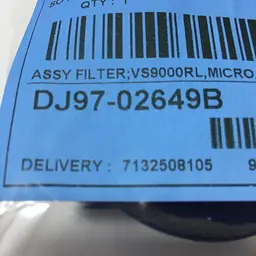 Мікрофільтр для бездротового пилососа Samsung PowerStick JET 60, JET 70, JET 75, JET 90, VS9000, DJ97-02649B - мініатюра 6